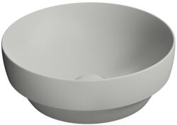 SAPHO GSI Pura pultra helyezhető kerámiamosdó 40x14 cm, matt cement 884617 (884617)