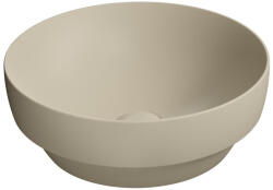 SAPHO GSI Pura pultra helyezhető kerámiamosdó 40x14 cm, matt kréta 884608 (884608)