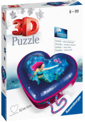 Ravensburger Puzzle 3D Cutie Inima Sirena - 54 piese (ARA-RVS3D11249)