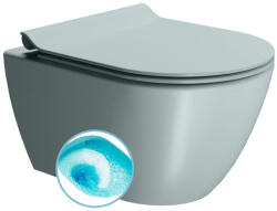 SAPHO Gsi Pura SWIRLFLUSH fali WC csésze 36x50 cm, DualGlaze bevonat, matt jégkék 881615 (881615)