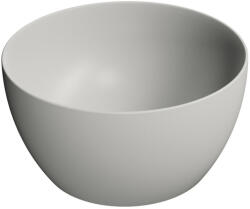 SAPHO GSI Pura pultra helyezhető kerámia mosdó 42x22 cm, matt cement 885217 (885217)