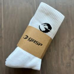 GASP INC - Crew Socks 3 Pack - Fehér Zokni - 3 Pár