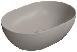 SAPHO GSI Pura ívelt kerámia mosdótál 50x35 cm, matt tortora 886005 (886005)