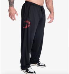 GASP INC - Mesh Pants - Férfi Hosszúnadrág - Fekete/piros
