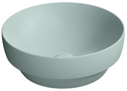 SAPHO GSI Pura pultra helyezhető kerámiamosdó 40x14 cm, matt jégkék 884615 (884615)