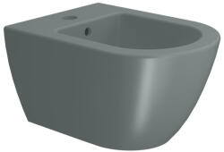  Sapho GSI Pura fali kerámia bidé 36x50 csaplyukkal és túlfolyóval, matt agave 8864104 (8864104)