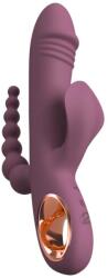 You2Toys - akkus, tripla karos vibrátor (lila) - vagyaim