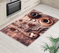 BellaTEX Covor Cafea 3D, 80 x 120 cm Covor
