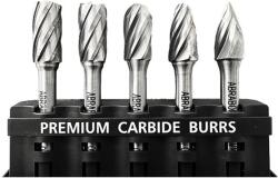 ABRABORO D 12 mm keményfém turbómaró készlet, 5 db, műanyag dobozban, alu fogazással (020348116009)