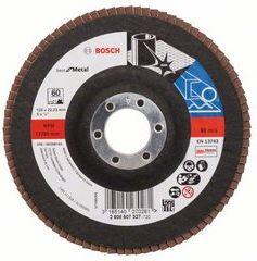 Bosch PRO X571 legyezőtárcsa, 125 mm, G60, inoxhoz, fémhez (2.608. 607.327) (2.608.607.327)