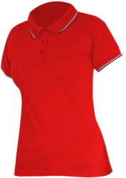 LAHTI PRO Galléros Pamut Póló (női) / Piros - L (l4031403)