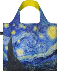 LOQI Чанта тип торба LOQI Museum Vincent van Gogh Звездна нощ от рециклиран материал неоново-жълтa (VG.SN.Y)