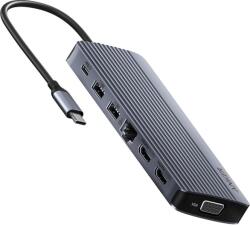 Anker A83890A1 Univerzális USB-C Laptop dokkoló Állomás 80 Watt (A83890A1) (A83890A1)