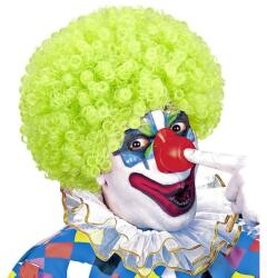 Widmann Italia Peruca clown verde (WID60045)