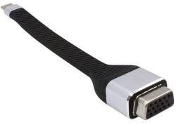 i-tec C31FLATVGA60HZ video átalakító kábel 0, 11 M USB C-típus VGA (D-Sub) Fekete (C31FLATVGA60HZ) (C31FLATVGA60HZ)
