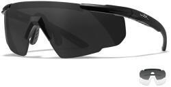 Wiley X védőszemüveg Saber Advanced, szürke átlátszó/ matt fekete