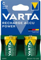VARTA POWER akkumulátor babi/ C 3000 mAh BL2 (2db-os) - 56714 (56714101412)