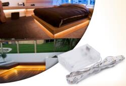 Family Hajlékony elemes LED szalag, 1 méter (Meleg fehér) (55885) - hasznos-holmik