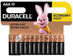Duracell Elem mikro DURACELL Basic MN2400 AAA 12-es (10PP100006) - mystock