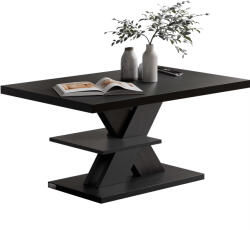 Deuba Măsuță de cafea Detroit 90x60x45 cm - negru Masa de cafea