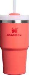 STANLEY Quencher H2.0 Hot Coral, cană termică cu pai, 600 ml (10-10826-308)