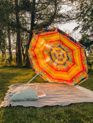  Piros-sárga napernyő BLISS 180 cm