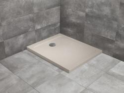 Radaway Doros Stone F szögletes lapos beige zuhanytálca 140x80 beige, ajándék szifonnal (SDRF1480-01-84S)