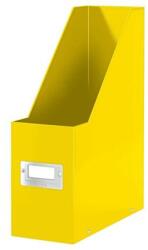 Leitz Iratpapucs, PP/karton, 95 mm, LEITZ "Click&Store", sárga (60470016)