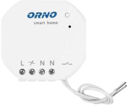 ORNO Vezeték nélküli fali kapcsoló rádióvevővel, MINI süllyesztett csatlakozódobozhoz (OR-SH-1736) (OR-SH-1736)