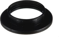 Jangar Rögzítőgyűrű foglalathoz műanyag, E14, fekete színben (JG-1376N) (JG-1376N)