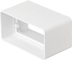 airRoxy Szögletes légcsatorna toldóidom, 60x120 mm, ABS (AIR-02-428) (AIR-02-428)