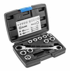 Högert Technik Racsnis kulcskészlet, 11db-os, CrV, 14x19 mm (HT1R490) (HT1R490)