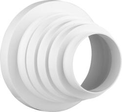 airRoxy Adapter, átmérő: 80/100/110/120/125/150mm, fehér (AIR Roxy) (AIR-02-497) (AIR-02-497)