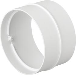 airRoxy ABS csőtoldó átm: 100 mm, 60°C-ig (AIR-02-464) (AIR-02-464)