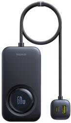 Baseus PrimeTrip VW1, Szivargyújtós töltő, 3A 105W, 3 x USB-A - 3 x USB-C, fekete C00069000121-00 (C00069000121-00)