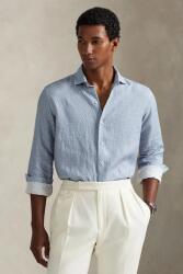 Ralph Lauren len ing olasz galléros, regular, 710974546 - kék S