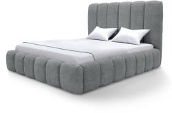 Wilsondo Szürke CANDE kárpitozott franciaágy Méret: 180x200