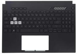 ASUS TUF Dash 15 FX517ZE FA507R series 90NR0951-R31US0 amerikai angol (US) kiosztású billentyűzettel palmrest/topcase felső burkolat (CAS080420PRUS)