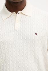 Tommy Hilfiger тениска тип пулове с яка мъжка от памук (MW0MW40701)