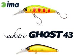 IMA Sukari Ghost 43SU 43mm 2, 4g 002 Gold Black wobbler (SUG43-002)
