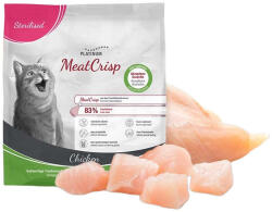PLATINUM MeatCrisp Sterilised Chicken-macskatáp ivartalanított cicának friss csirkehúsból 400g - pegazusallatpatika