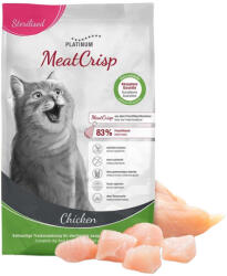 PLATINUM MeatCrisp Sterilised Chicken-macskatáp ivartalanított cicának friss csirkehúsból 3kg - pegazusallatpatika
