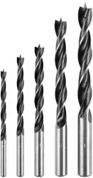 GRAPHITE Fafúró készlet, 4-10mm, 5db (54T574)