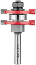 GRAPHITE Felsőmaró kés, dupla horonymaró 41x6.35mm, 8mm (56H221) - storeplace