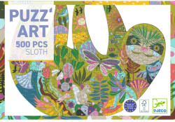 DJECO Művész puzzle - Lajhár, 500 db-os - The sloth (DJ07662) - babaagynemubolt