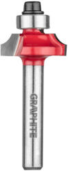 GRAPHITE Felsőmaró kés, kerekítő 19x6.5mm, 6mm (56H224) - storeplace
