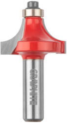 GRAPHITE Felsőmaró kés, kerekítő 34.9x15.4mm, 12mm (56H226) - storeplace