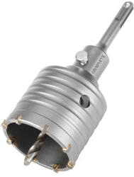 GRAPHITE Koronafúró, körkivágó, 65mm, SDS-Plusszárral és központfúróval (55H321)