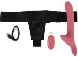 You2Toys - felcsatolható vibrátor szett (piros) - erotikashow