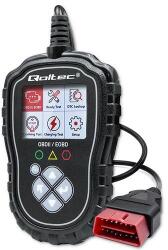 Qoltec Digitális OBD2 EOBD diagnosztikai Teszter ProLine | 8V-25V | Kettős Rendszer (50685)